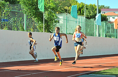 Детско-юношеский спринт. Представители ООО "Газпром добыча Оренбург" на спартакиаде 2011 года в Анапе