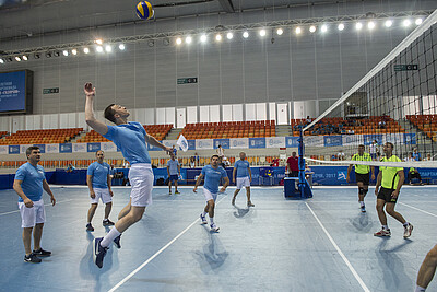 Волейболисты Gazprom International на Летней Спартакиаде 2017 г.