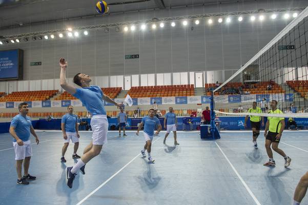 Волейболисты Gazprom International на Летней Спартакиаде 2017 г.