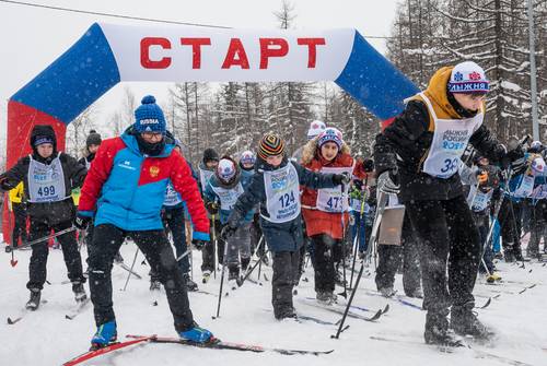 Лыжня России. 27.02.2022