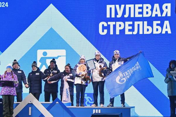 «Бронзовая» команда стрелков