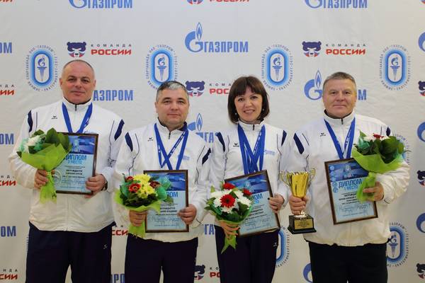 Стрелковая дружина ООО «Газпром добыча Ноябрьск» – обладатели бронзовых медалей на Спартакиаде в Екатеринбурге (2012)