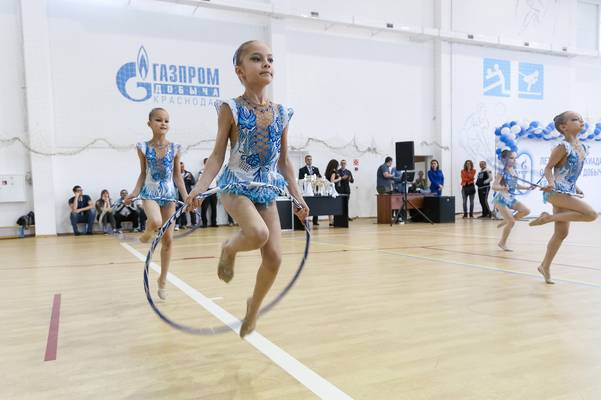 Открытый турнир МО г. Краснодара по художественной гимнастике на базе спортивного комплекса ООО «Газпром добыча Краснодар»